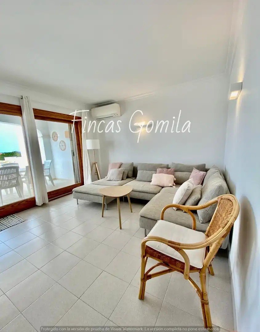 Sala de estar de Casa o chalet en venta en Alaior con Aire acondicionado, Terraza y Amueblado