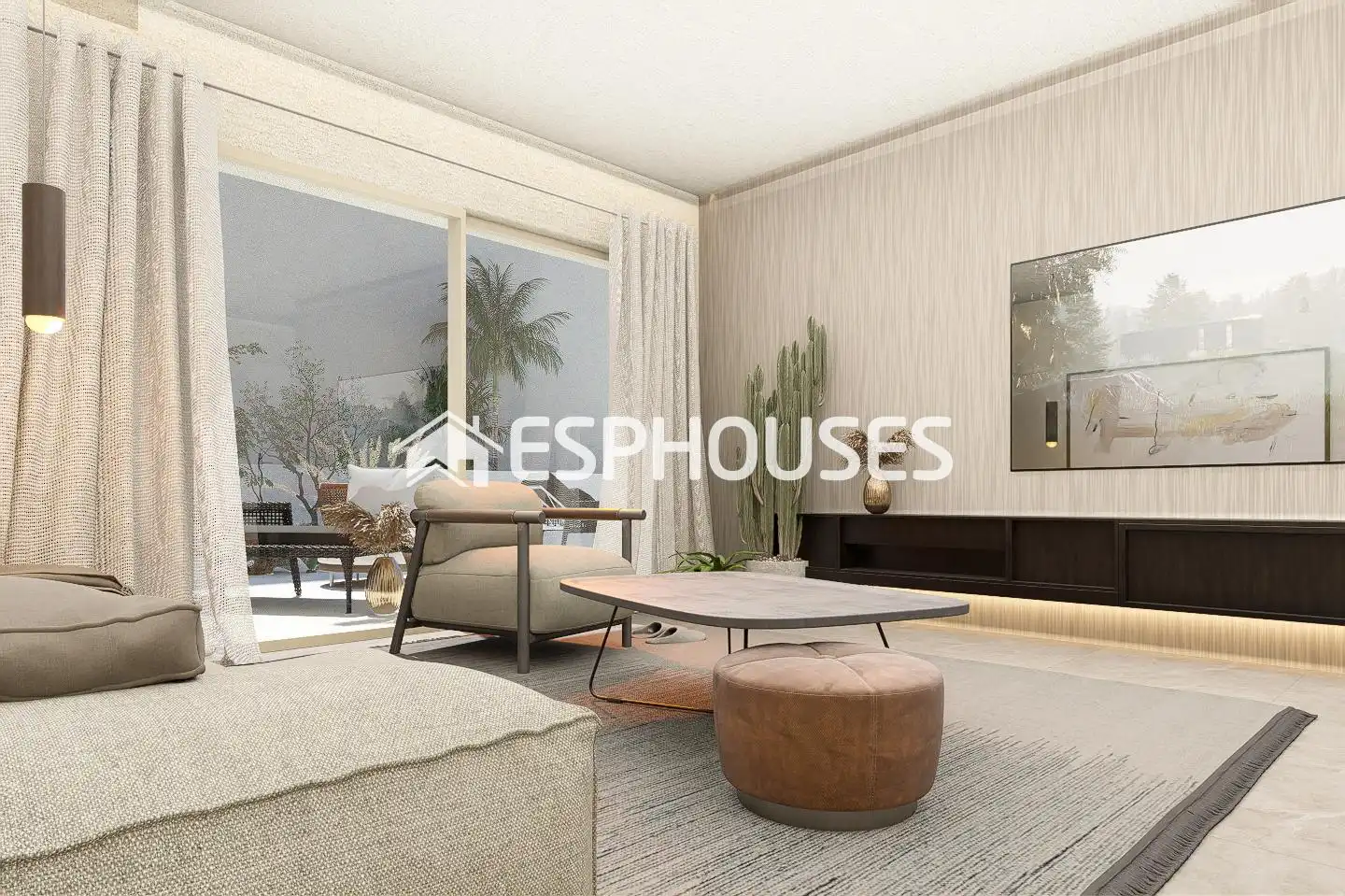 Sala de estar de Planta baja en venta en Pilar de la Horadada con Terraza, Balcón y Piscina comunitaria