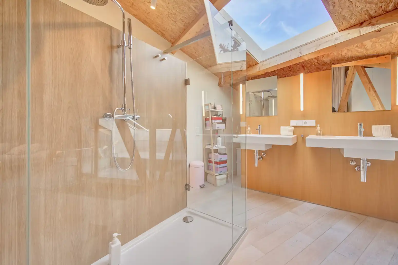 Baño de Casa adosada en venta en  Pamplona / Iruña con Calefacción, Jardín privado y Parquet