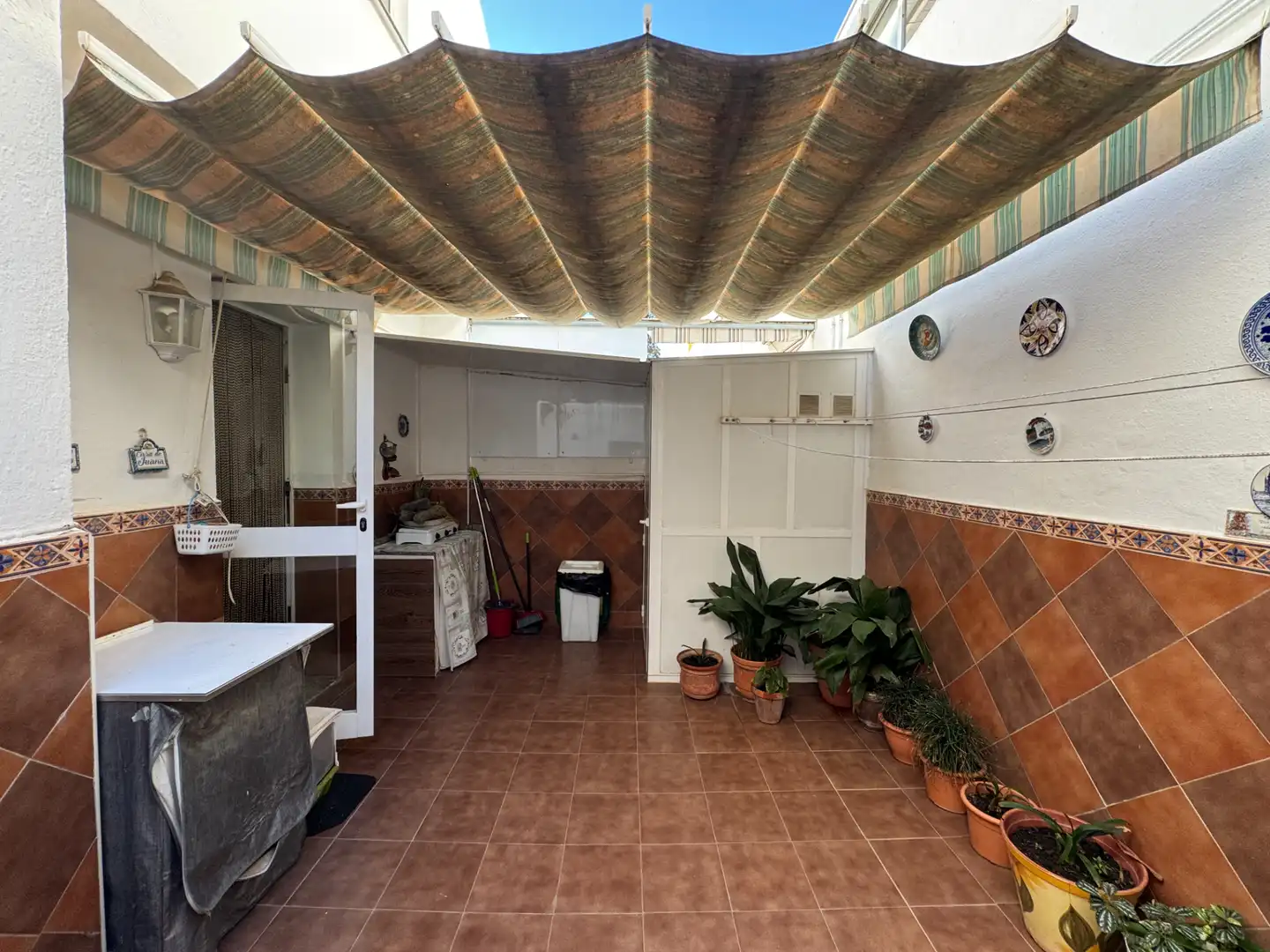Cuina de Casa adosada en venda en Mijas amb Aire condicionat, Calefacció i Jardí privat