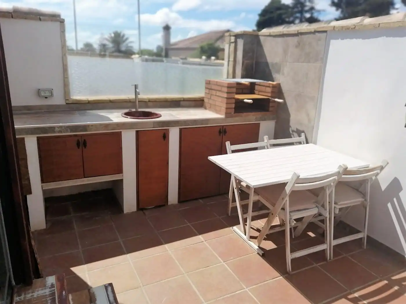 Terrassa de Casa o xalet de lloguer en Chiclana de la Frontera amb Aire condicionat, Calefacció i Terrassa