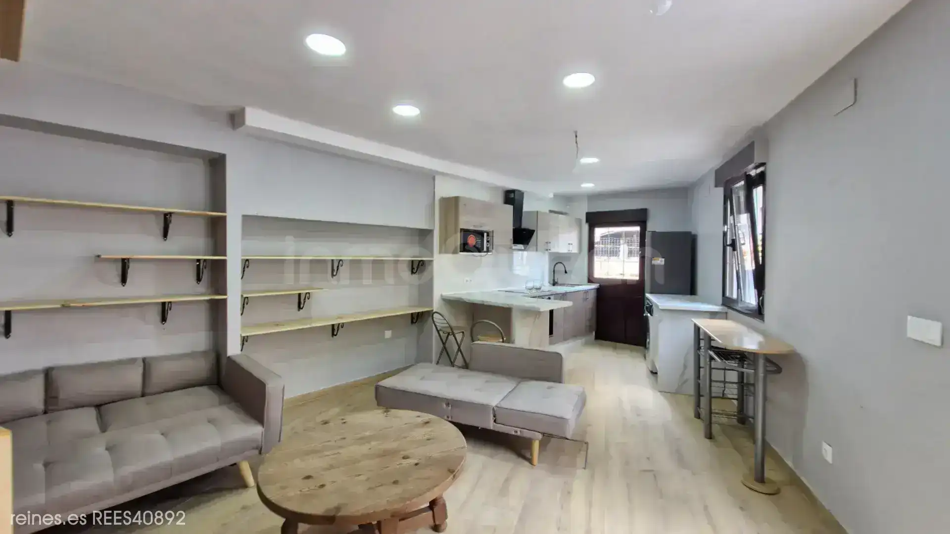 Sala d'estar de Casa adosada en venda en Siero