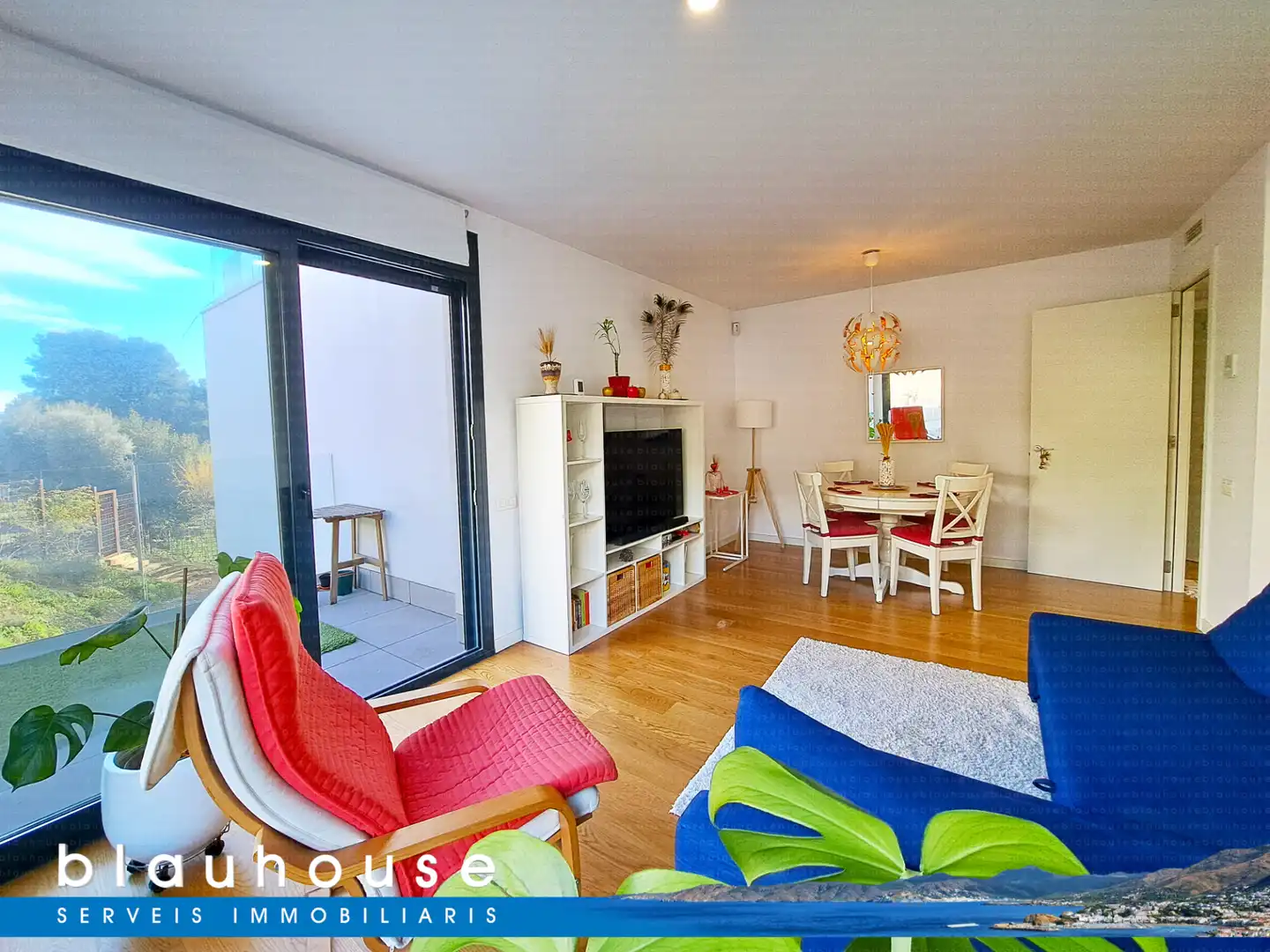 Sala de estar de Apartamento en venta en Llançà con Aire acondicionado, Calefacción y Terraza