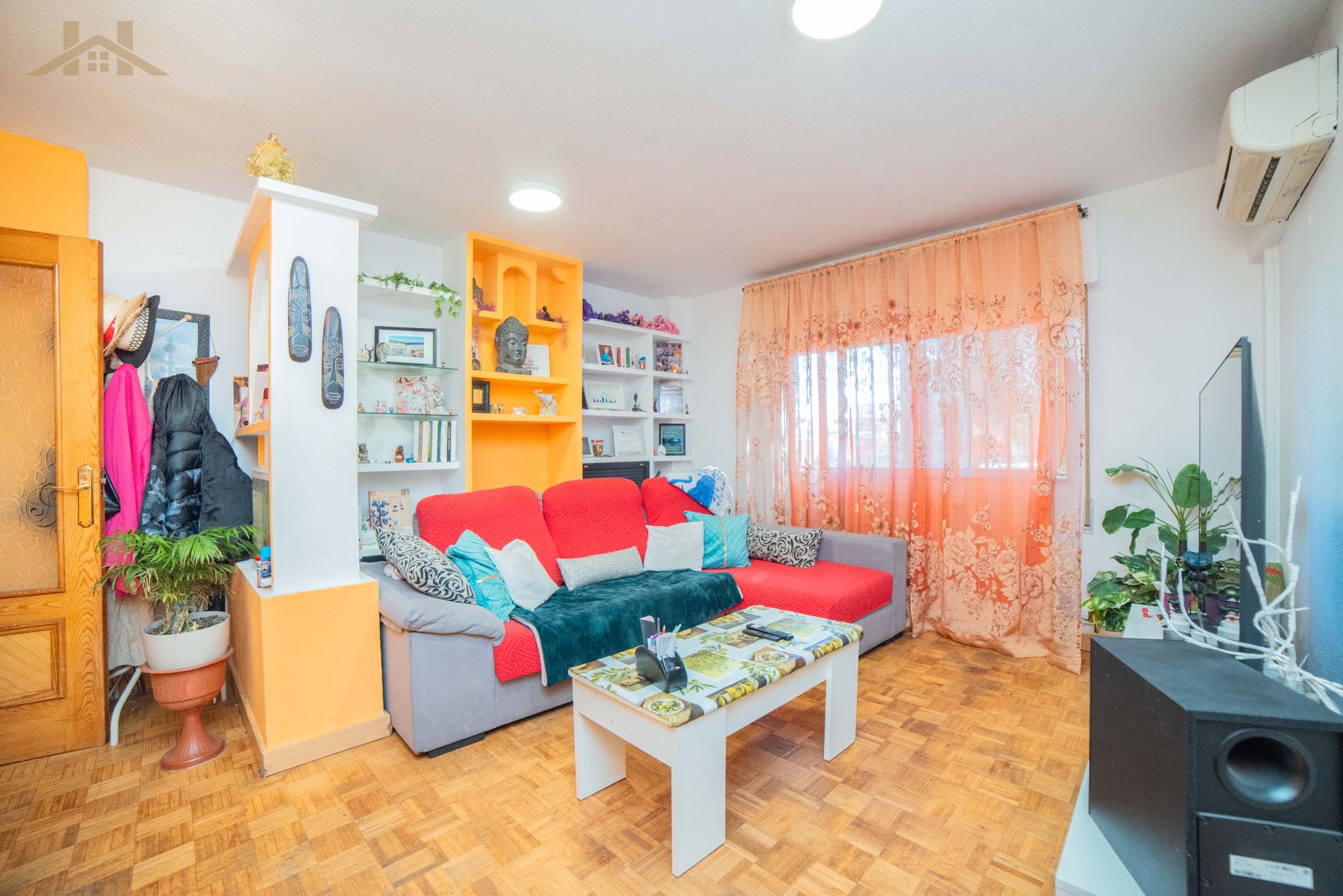 Bedroom of Flat for sale in San Martín de la Vega  with Air Conditioner