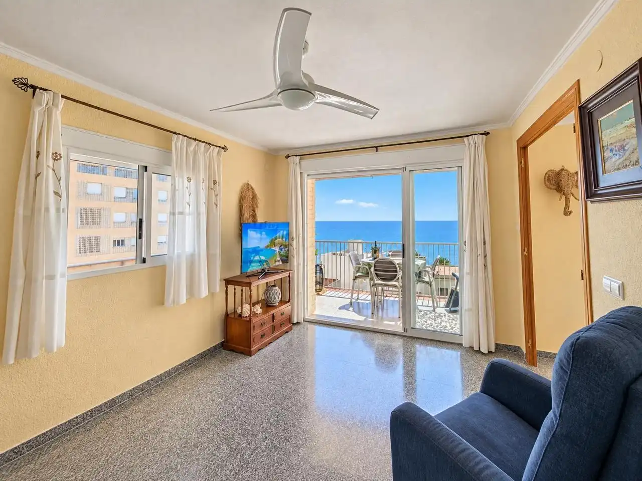 Sala de estar de Piso en venta en Santa Pola ciudad