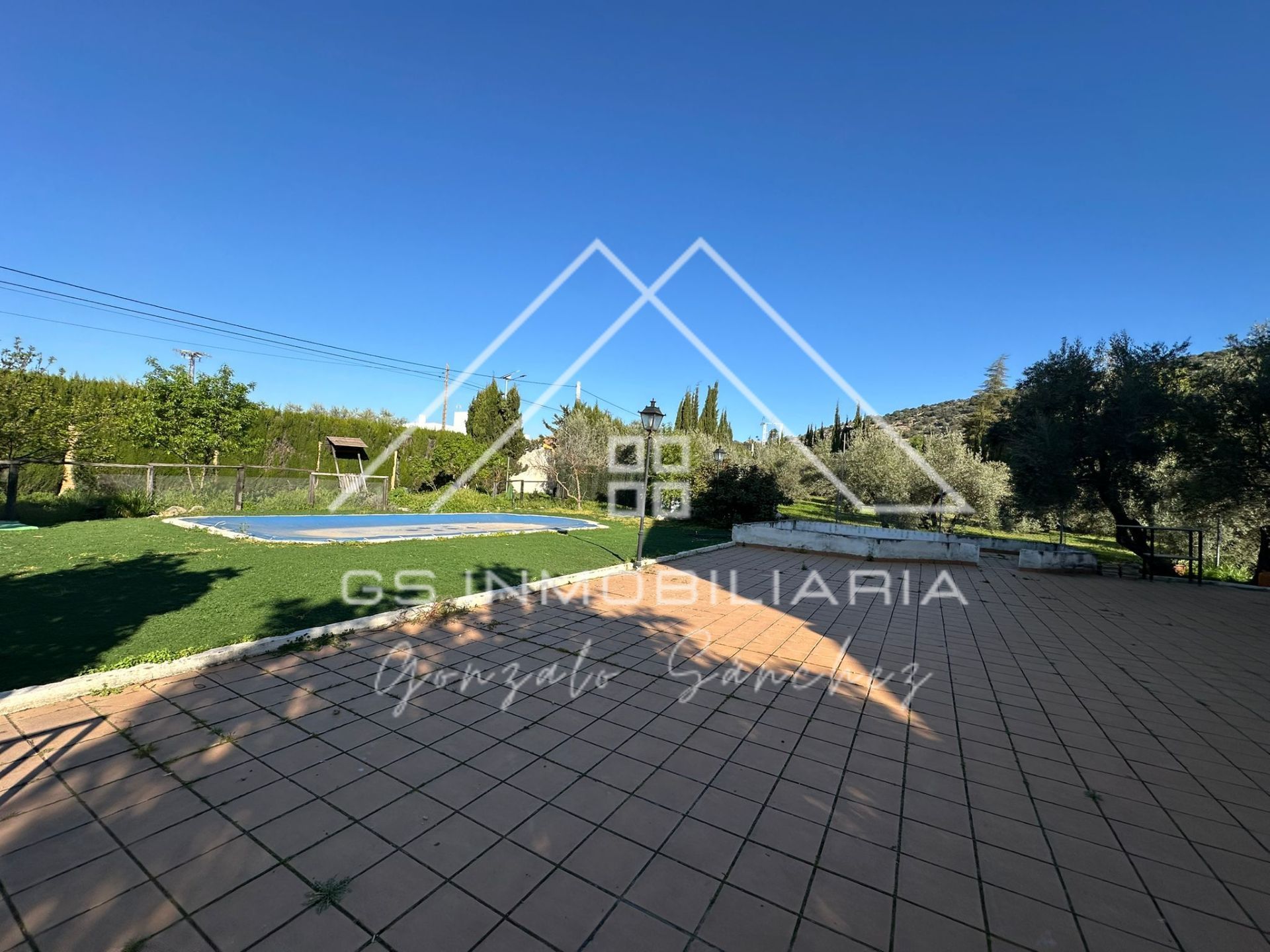 Garten von Haus oder Chalet zur Miete in Lucena mit Klimaanlage, Heizung und Privatgarten