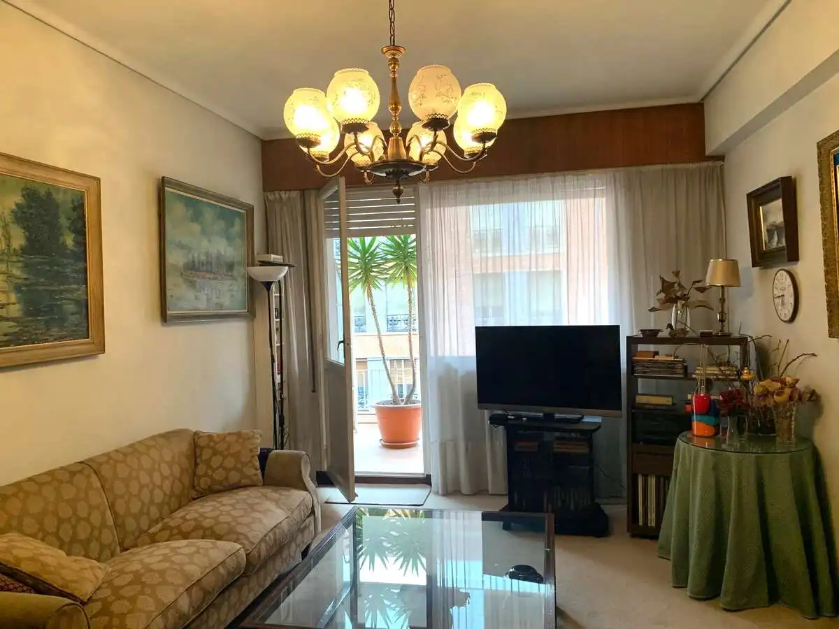 Sala de estar de Piso en venta en Bilbao  con Calefacción, Terraza y Trastero