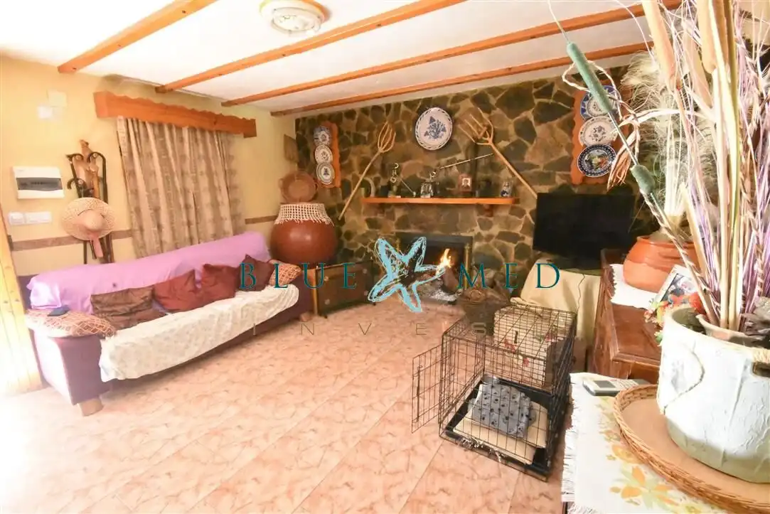 Sala de estar de Casa o chalet en venta en Ricote con Calefacción, Jardín privado y Terraza