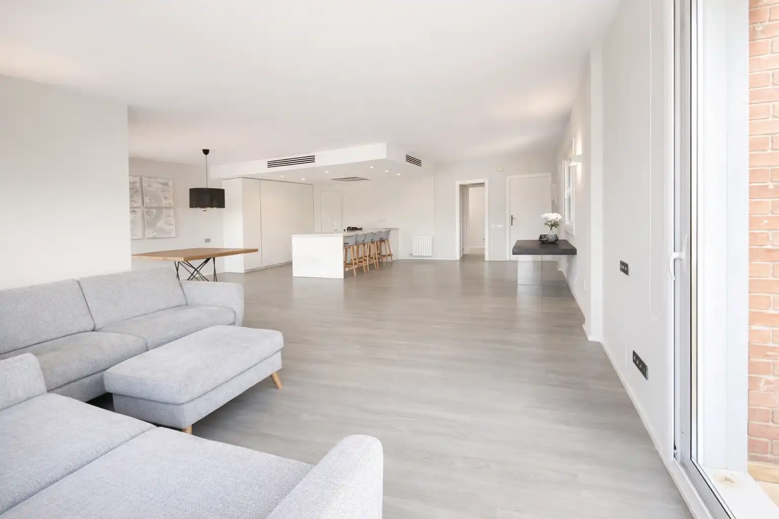 Sala de estar de Ático en venta en Sant Andreu de Llavaneres con Aire acondicionado, Calefacción y Terraza