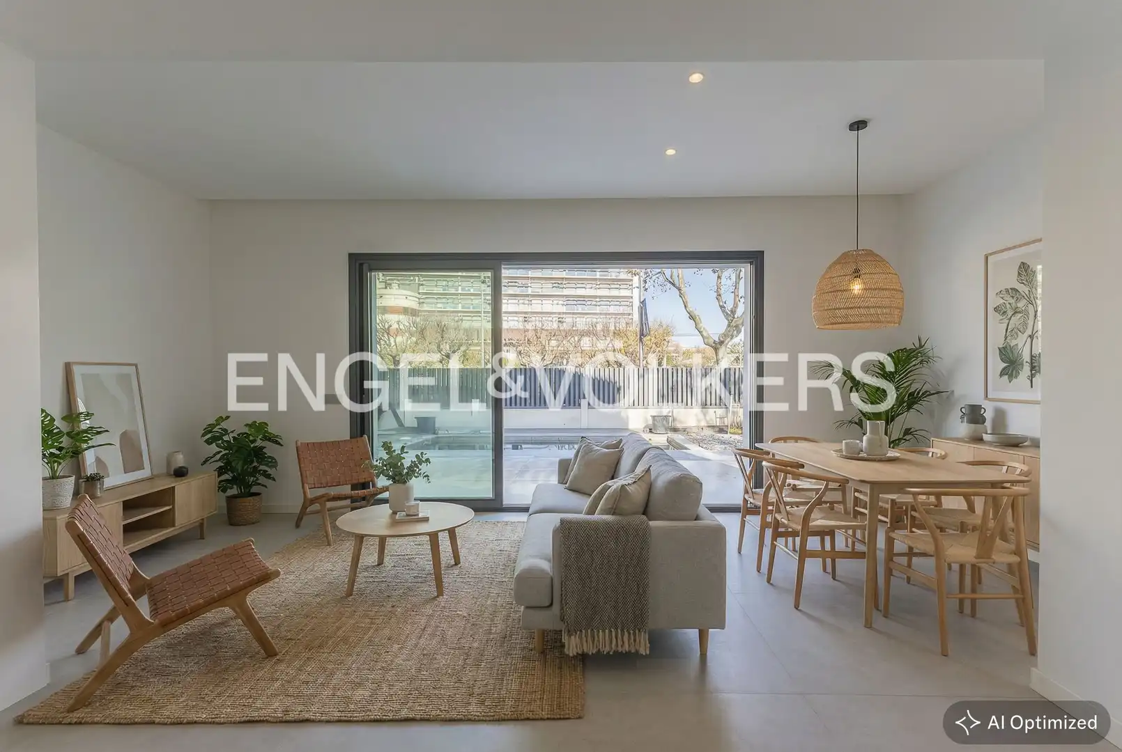 Sala de estar de Casa o chalet en venta en Sant Cugat del Vallès con Calefacción, Jardín privado y Parquet
