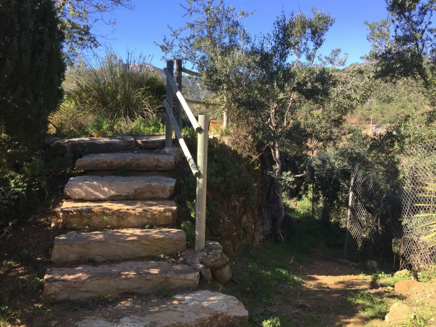 Garten von Country house zum Verkauf in Ojén mit Klimaanlage, Privatgarten und Terrasse