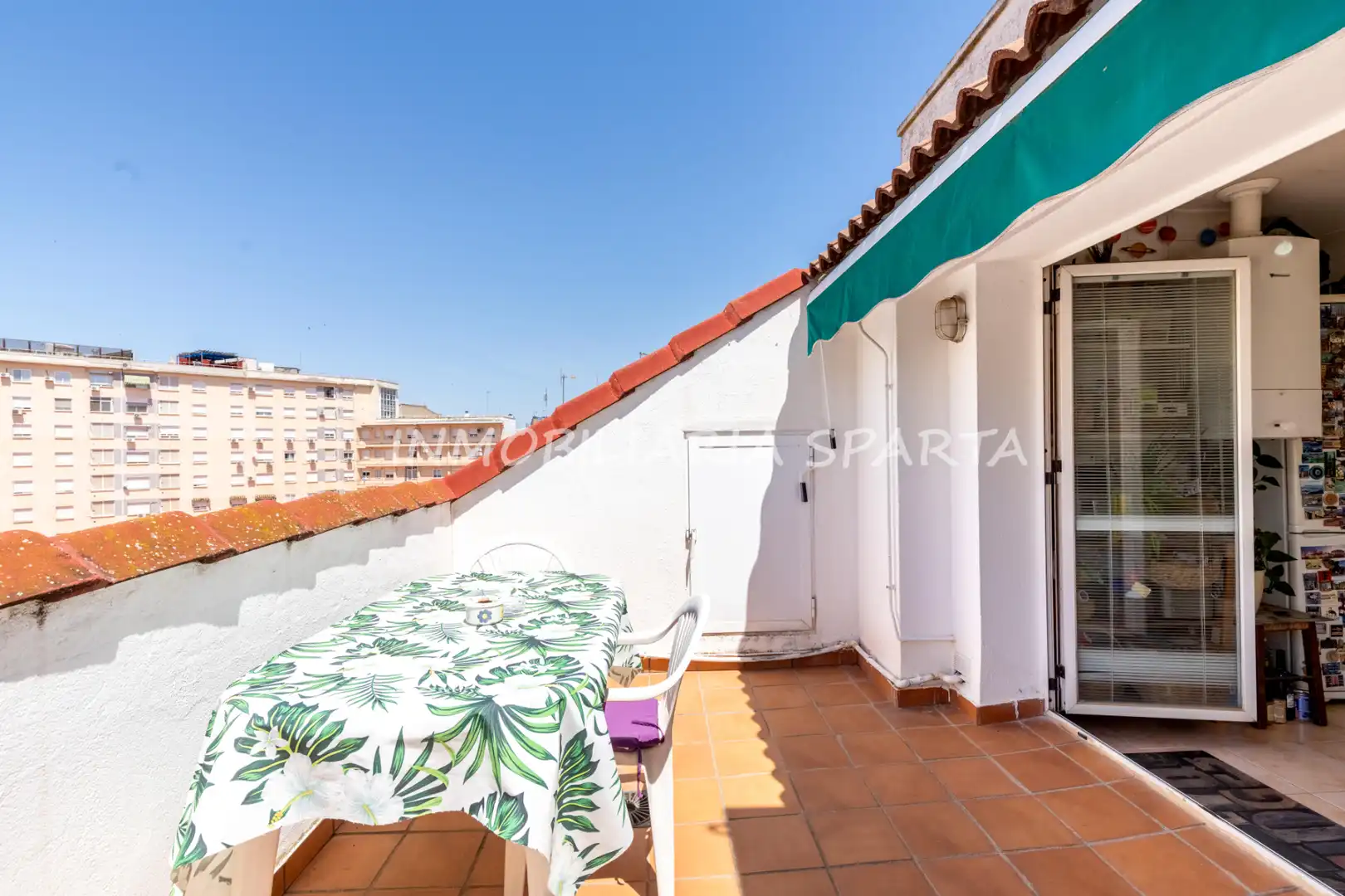 Terrace of Duplexes for sale in Ciudad Real  with Air Conditioner, Heating and Parquet flooring