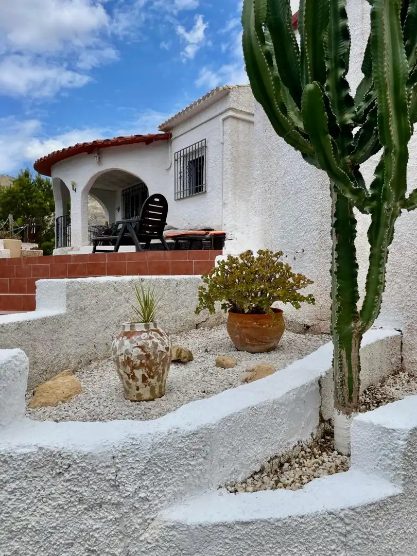 Terraza de Casa o chalet en venta en Orxeta con Aire acondicionado, Jardín privado y Terraza
