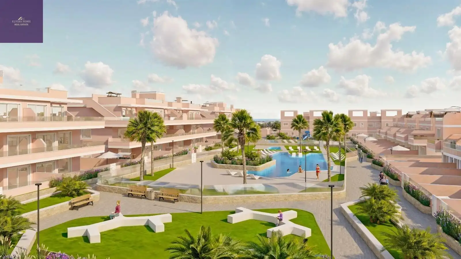 Reihenhaus mit Pool zum Verkauf in Pilar de la Horadada ciudad, imagen 3