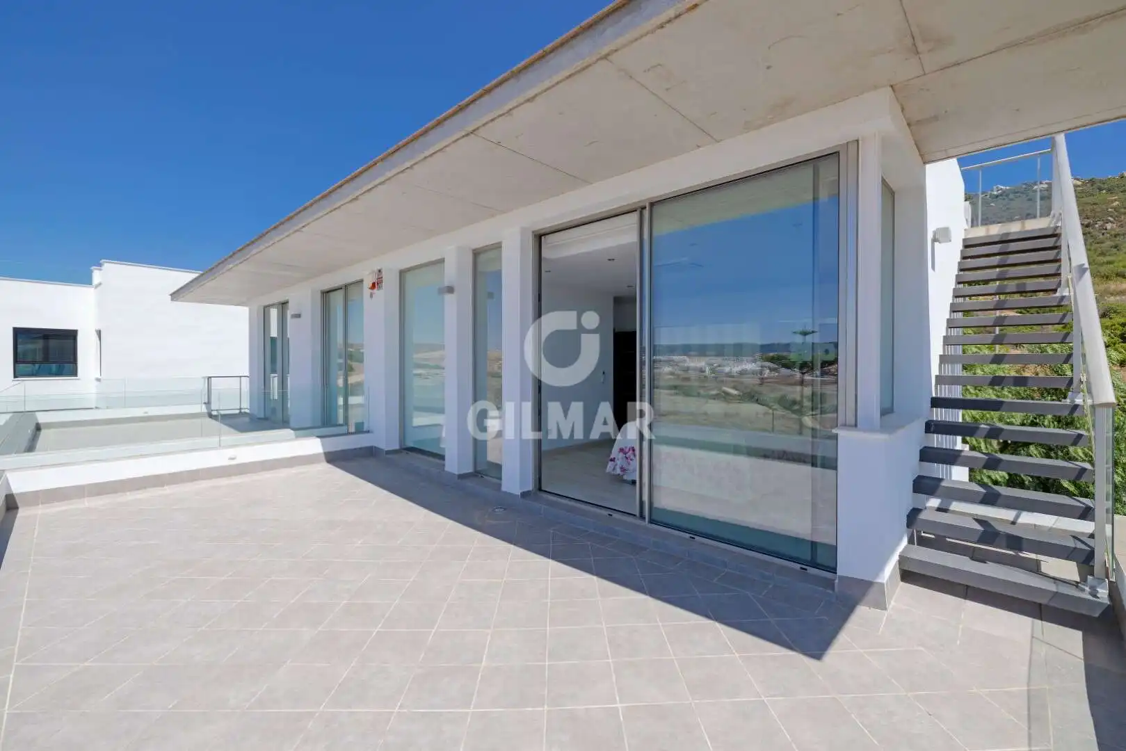 Terraza de Casa o chalet en venta en Zahara de los Atunes con Calefacción, Jardín privado y Piscina