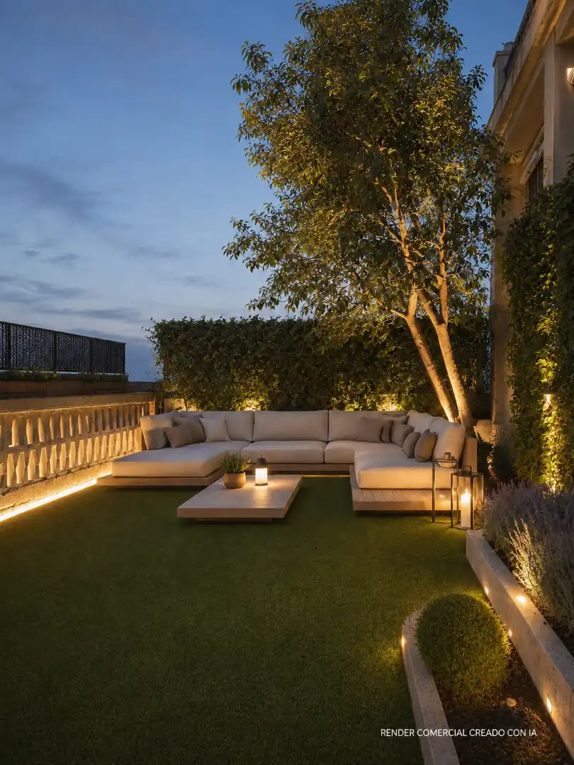 Terrassa de Dúplex en venda en Barcelona amb Aire condicionat, Calefacció i Jardí privat