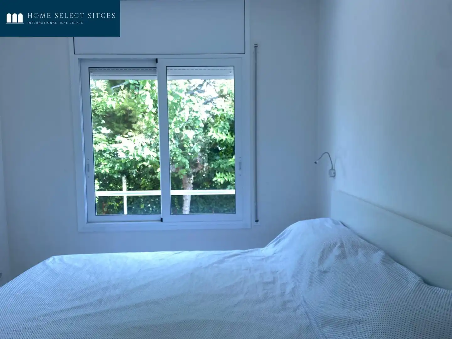 Bedroom of Apartments for rent in Sitges  with Air Conditioner, Heating and Private garden
