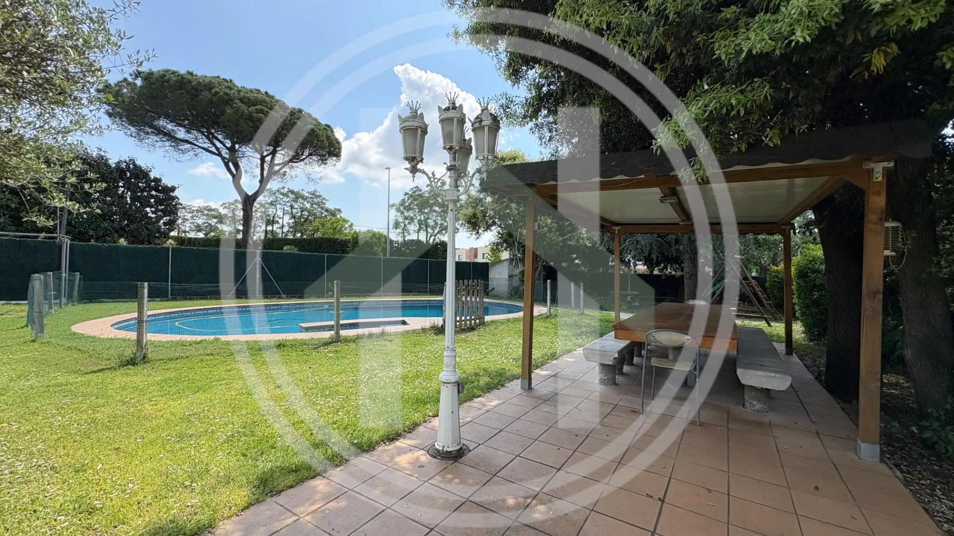 Jardín de Casa o chalet en venta en Cardedeu con Aire acondicionado, Jardín privado y Terraza