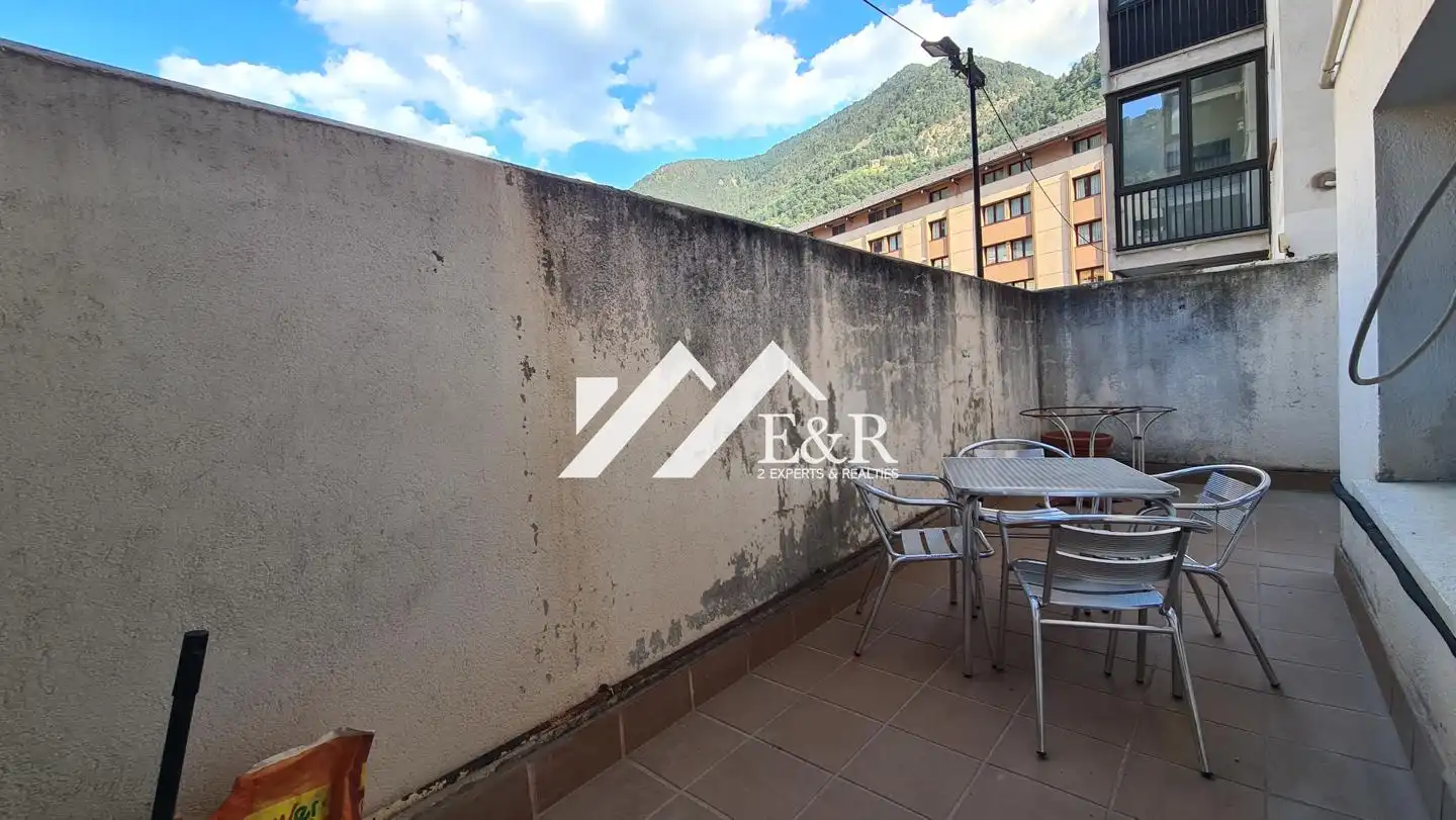 Terraza de Piso de alquiler en Andorra la Vella con Terraza