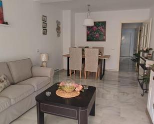 Living room of Flat to rent in Benalmádena  with Air Conditioner, Terrace and Furnished