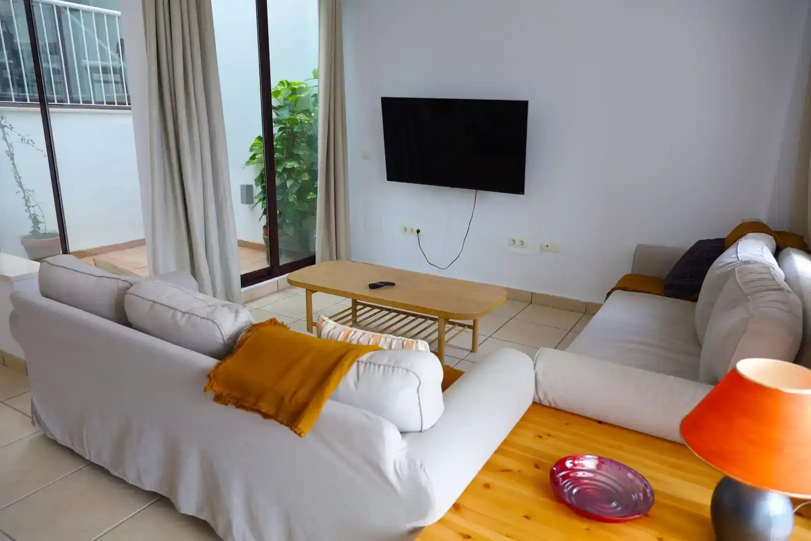 Sala d'estar de Casa adosada en venda en Mojácar Playa - Las Ventanicas - La Paratá