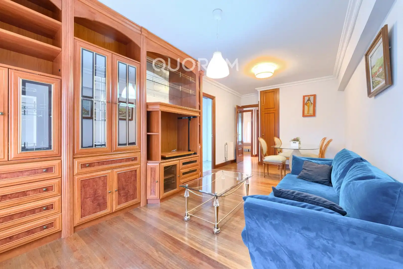 Wohnzimmer von Wohnung zum Verkauf in Basauri  mit Heizung, Möbliert und Balkon