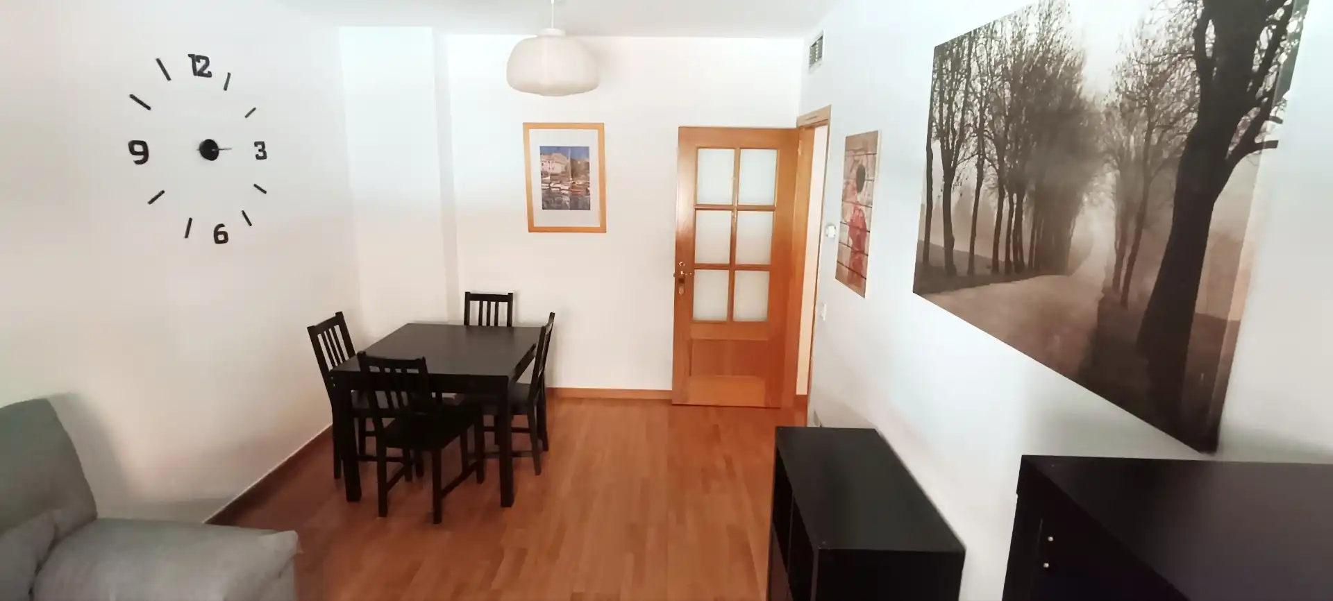 Comedor de Piso de alquiler en Las Rozas de Madrid con Parquet y Amueblado