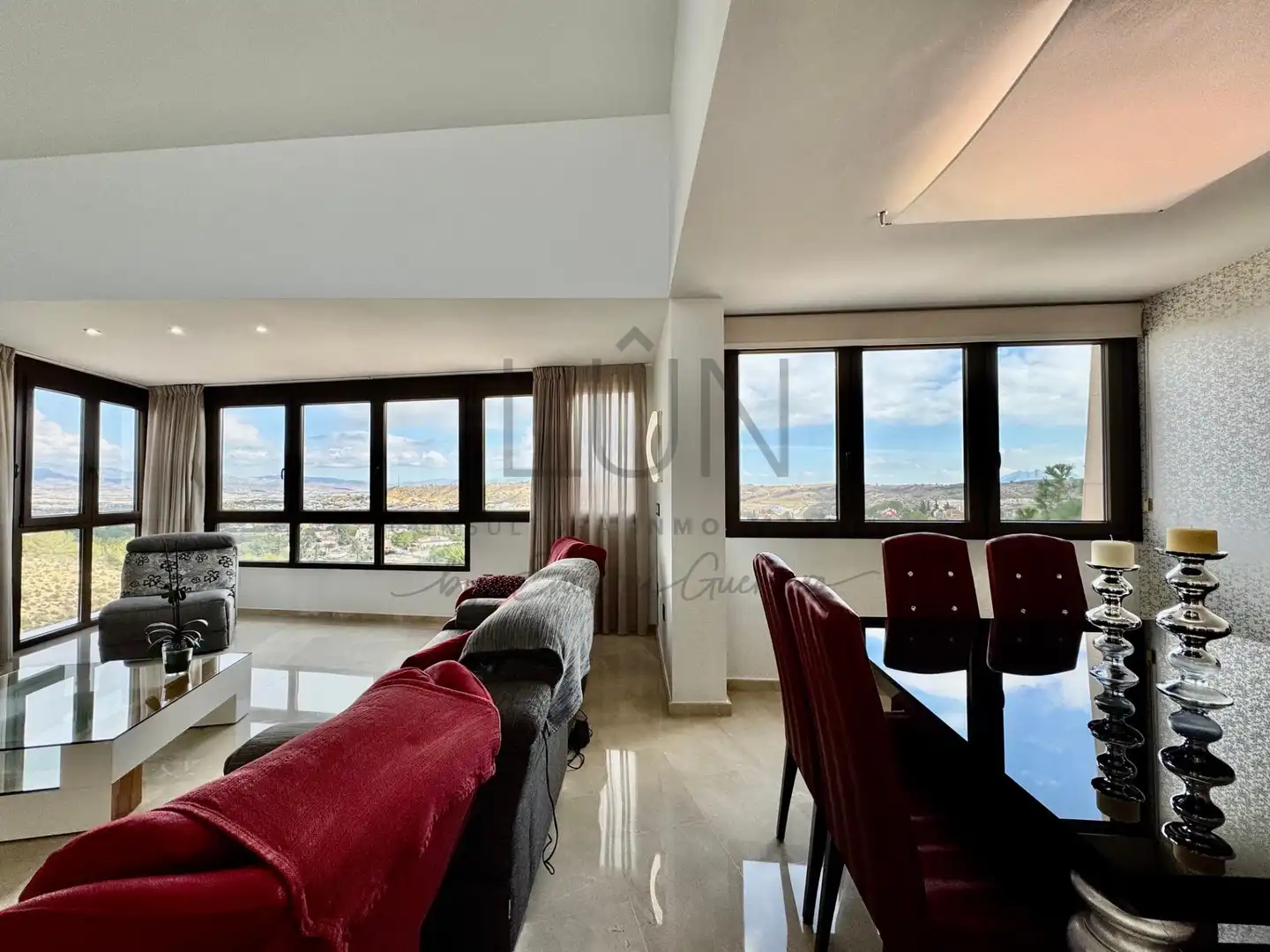 Sala d'estar de Casa o xalet en venda en Molina de Segura amb Aire condicionat, Calefacció i Parquet