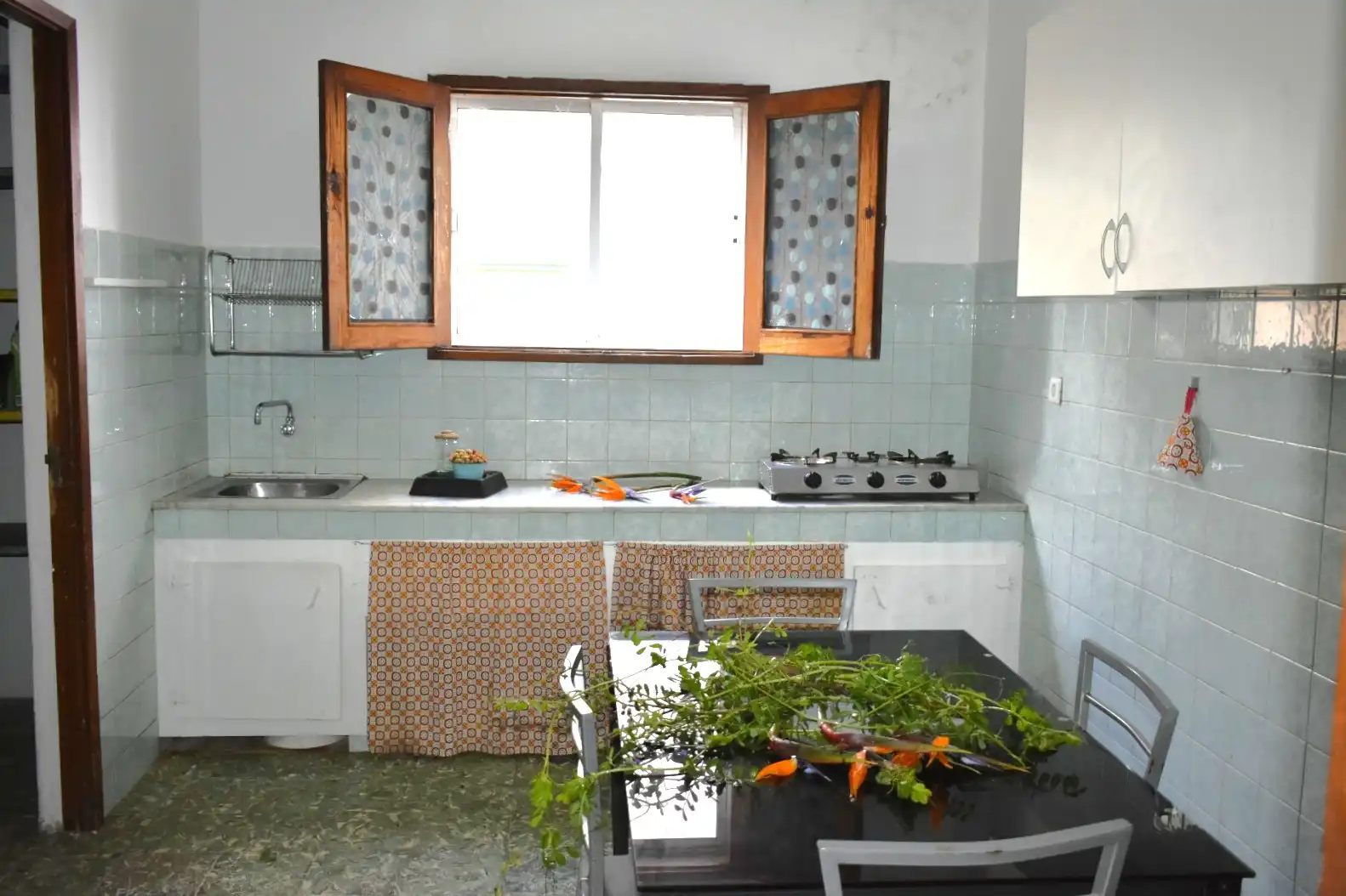 Cocina de Casa o chalet en venta en Teror con Jardín privado