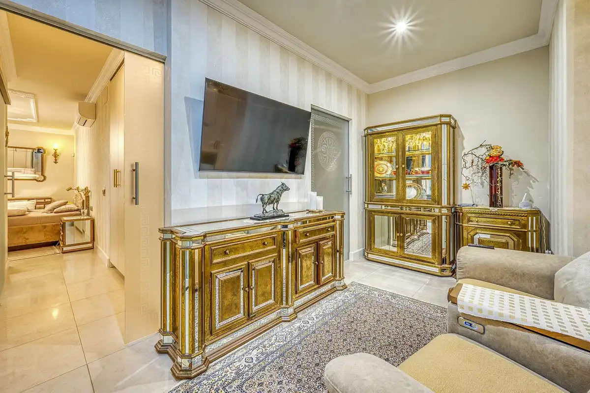 Living room of Detached homes for sale in Marbella  with Air Conditioner, Terrace and Storage room