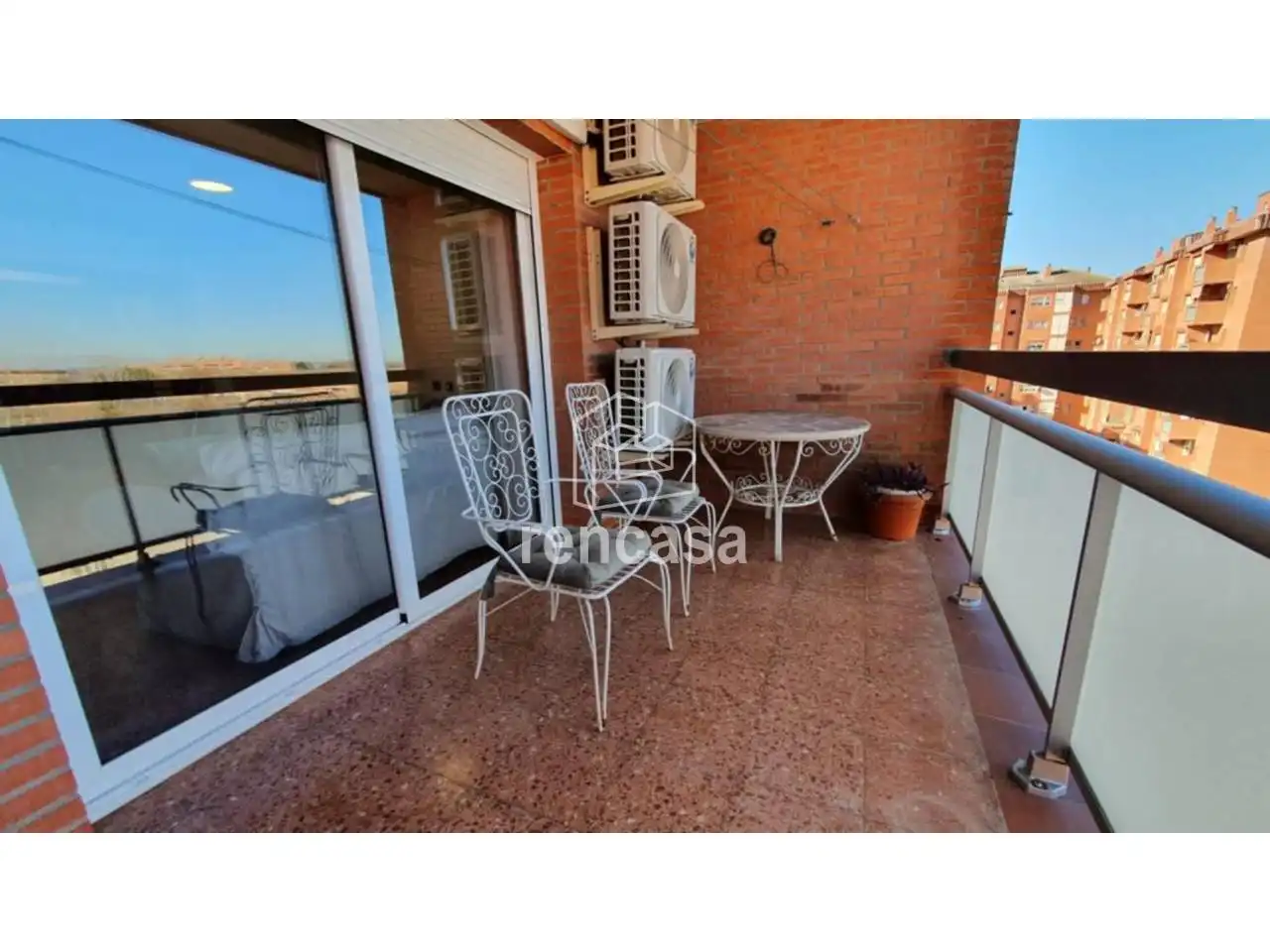Terrace of Flat for rent in Lleida  with Heating, Furnished and Balcony