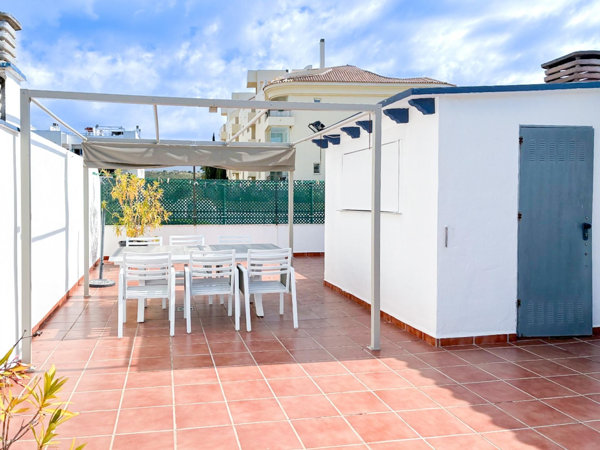 Terrassa de Àtic en venda en Mijas amb Aire condicionat, Calefacció i Jardí privat