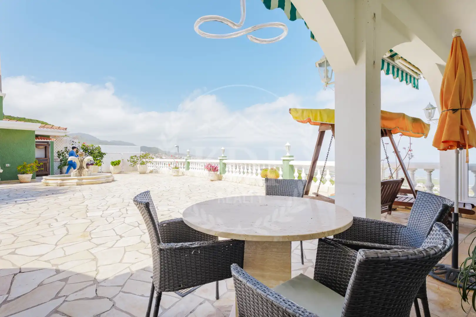 Terraza de Casa o chalet en venta en San Cristóbal de la Laguna con Calefacción, Jardín privado y Terraza