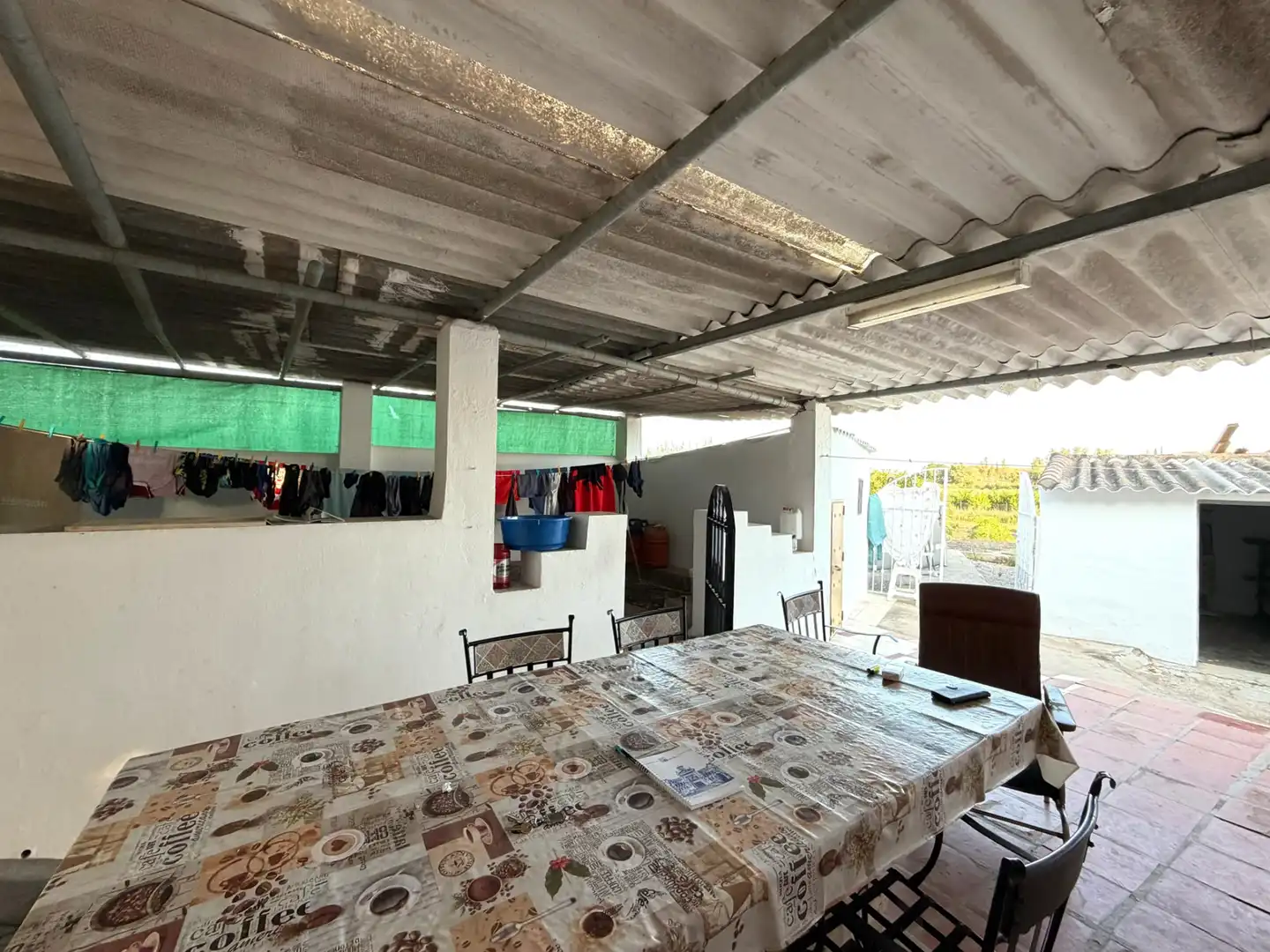Terrassa de Finca rústica en venda en Pizarra amb Aire condicionat, Jardí privat i Piscina