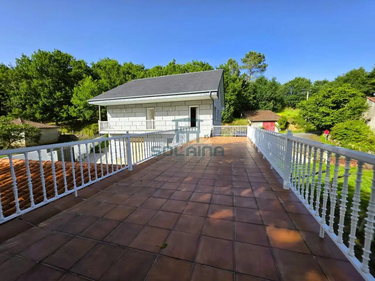 Terraza de Casa o chalet en venta en A Merca   con Calefacción, Jardín privado y Terraza