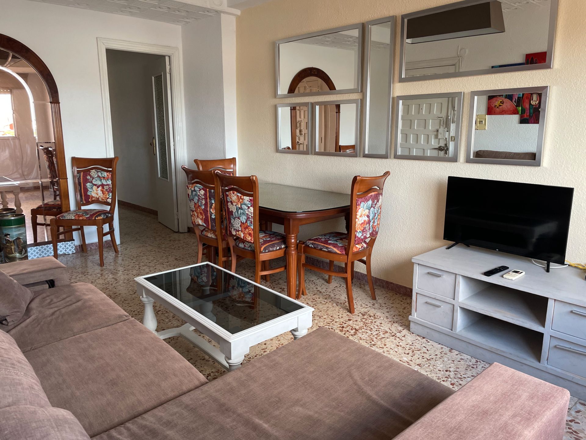 Dining room of Flat for sale in Badajoz Capital  with Air Conditioner, Heating and Terrace