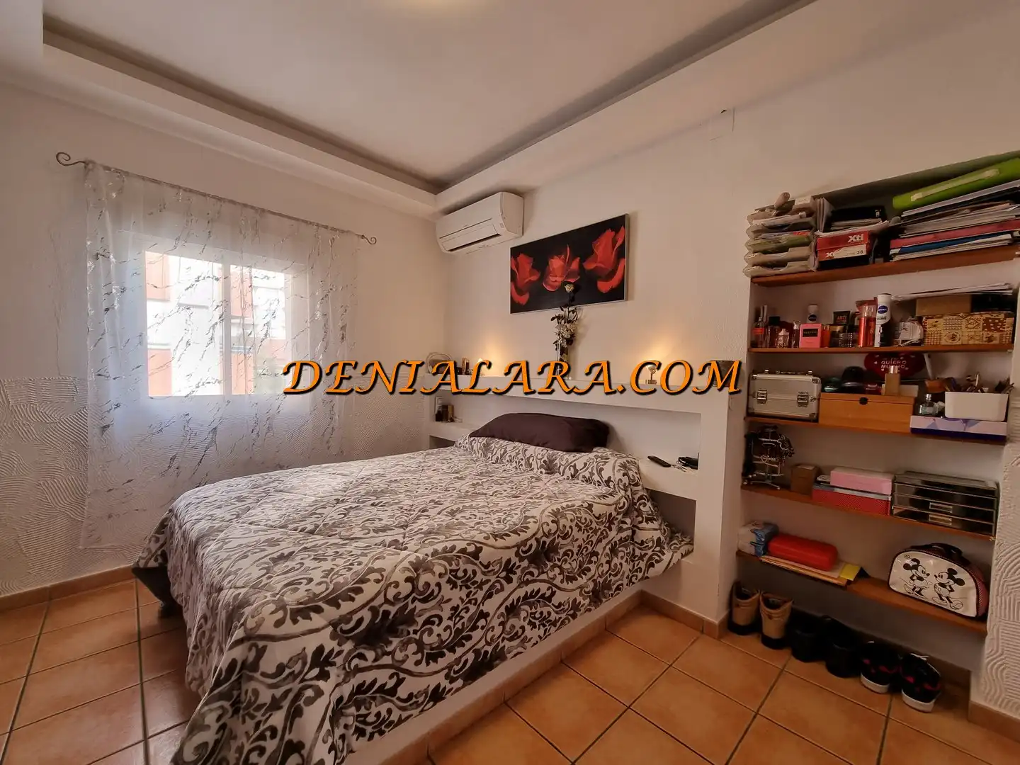 Bedroom of Flat for sale in Dénia  with Air Conditioner, Heating and Furnished