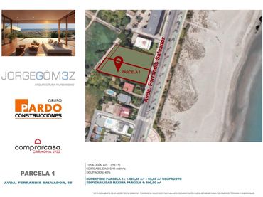 Lands and plots for sale in Avenida FERRANDIS SALVADOR 65