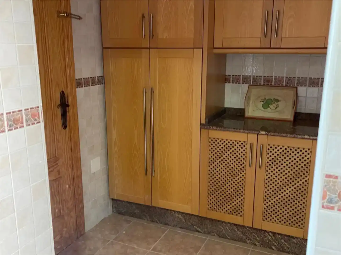 Kitchen of Flat for sale in Orihuela  with Air Conditioner, Private garden and Furnished