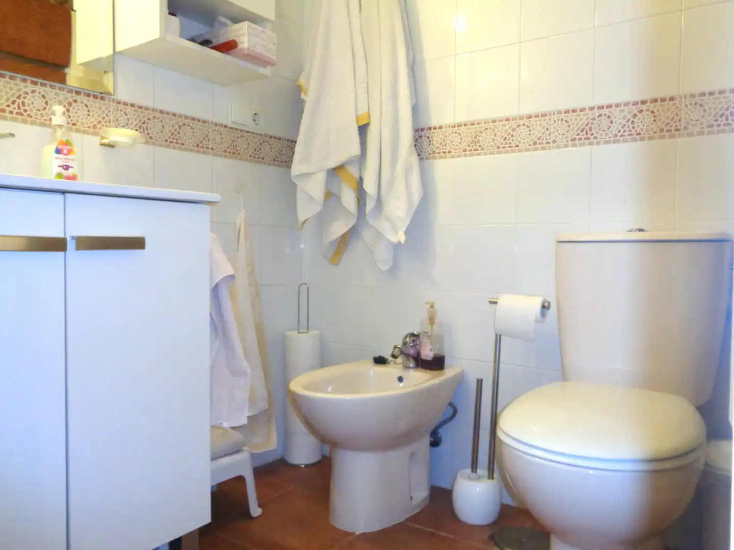 Baño de Apartamento en venta en Islantilla con Aire acondicionado, Calefacción y Jardín privado