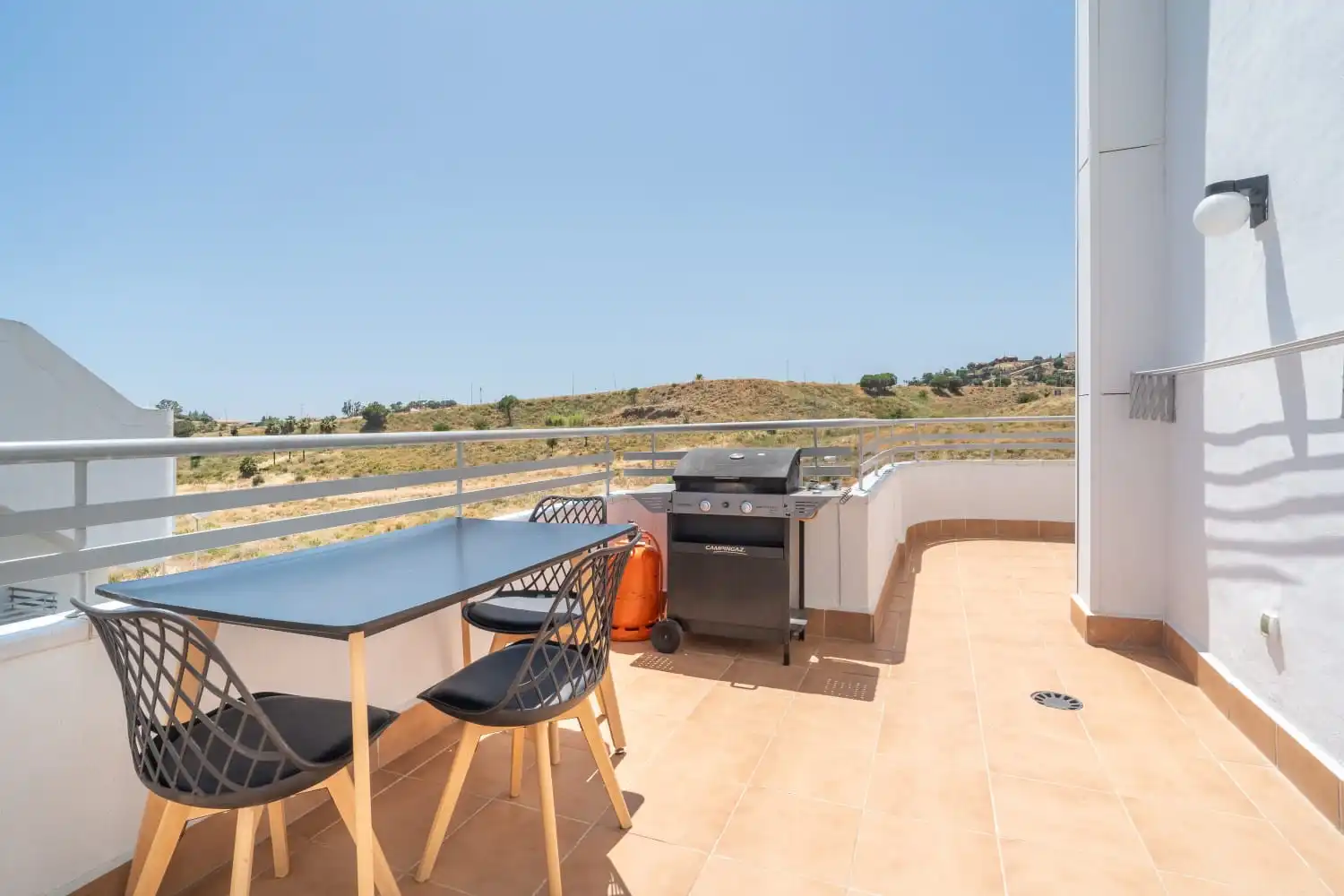 Terraza de Dúplex en venta en Mijas con Aire acondicionado, Terraza y Piscina