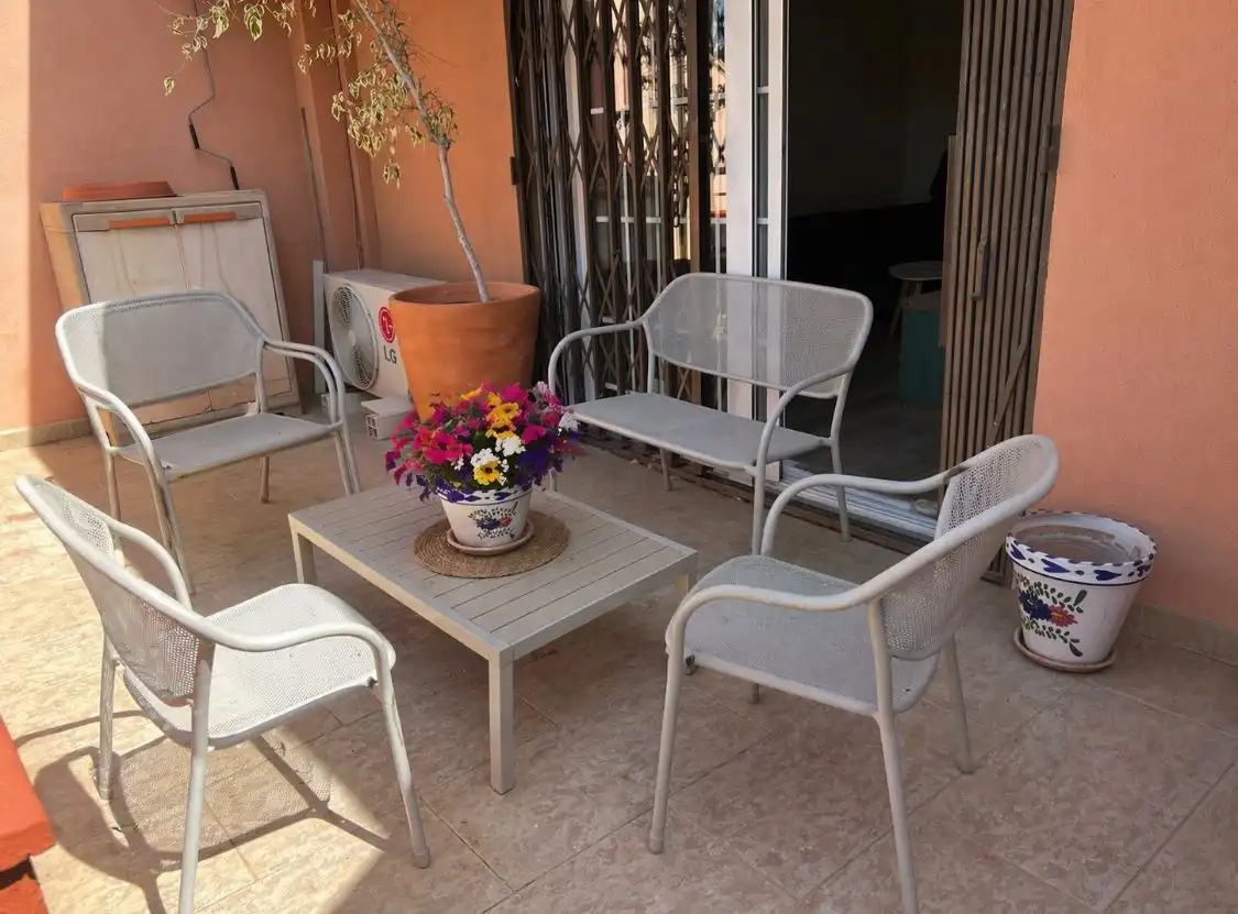 Terrassa de Casa o xalet en venda en Sant Joan d'Alacant amb Aire condicionat, Calefacció i Jardí privat