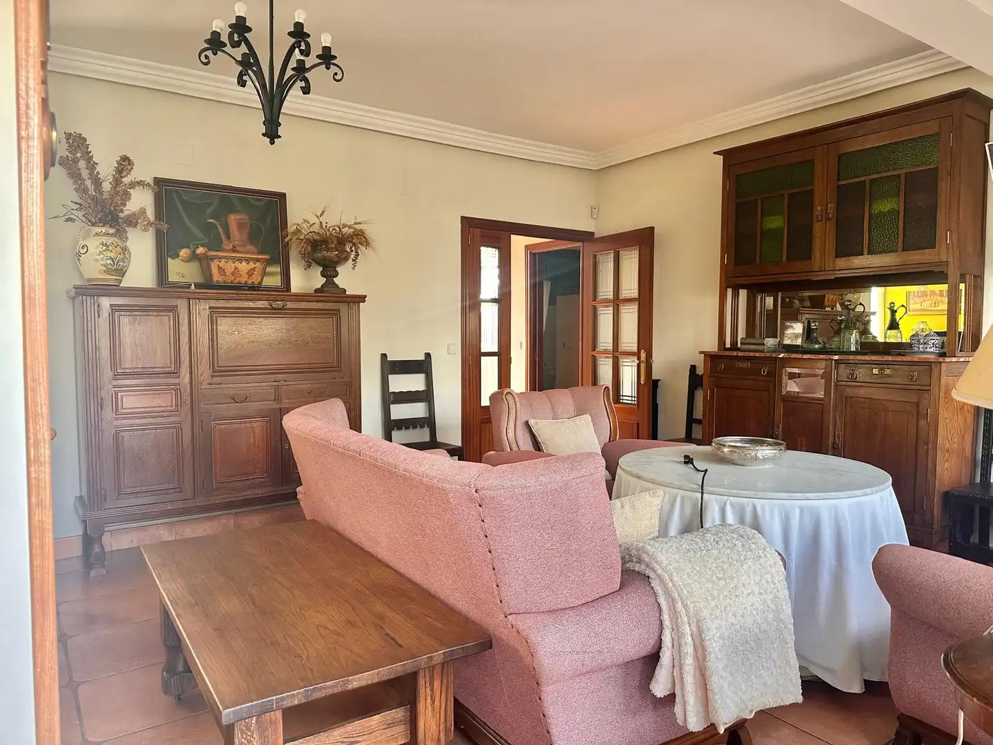 Sala de estar de Casa o chalet en venta en Mérida con Aire acondicionado, Calefacción y Jardín privado