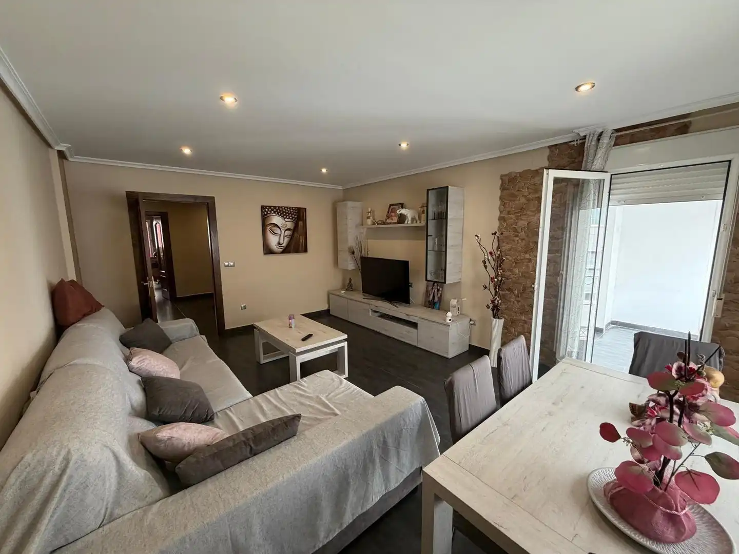 Sala de estar de Apartamento en venta en Beniel con Calefacción