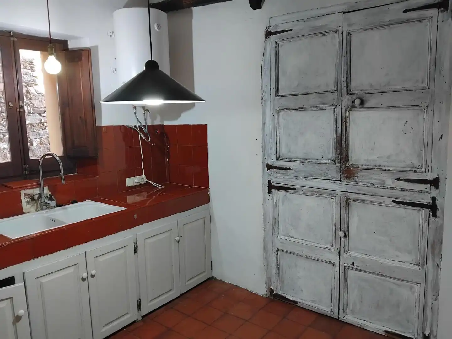 Cuina de Casa adosada en venda en Ribera d'Urgellet amb Calefacció