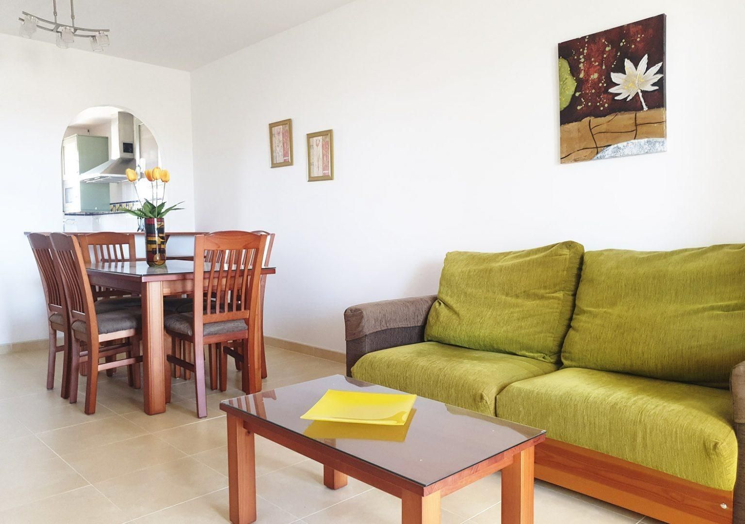 Living room of Flat for sale in Cuevas del Almanzora  with Air Conditioner, Heating and Private garden