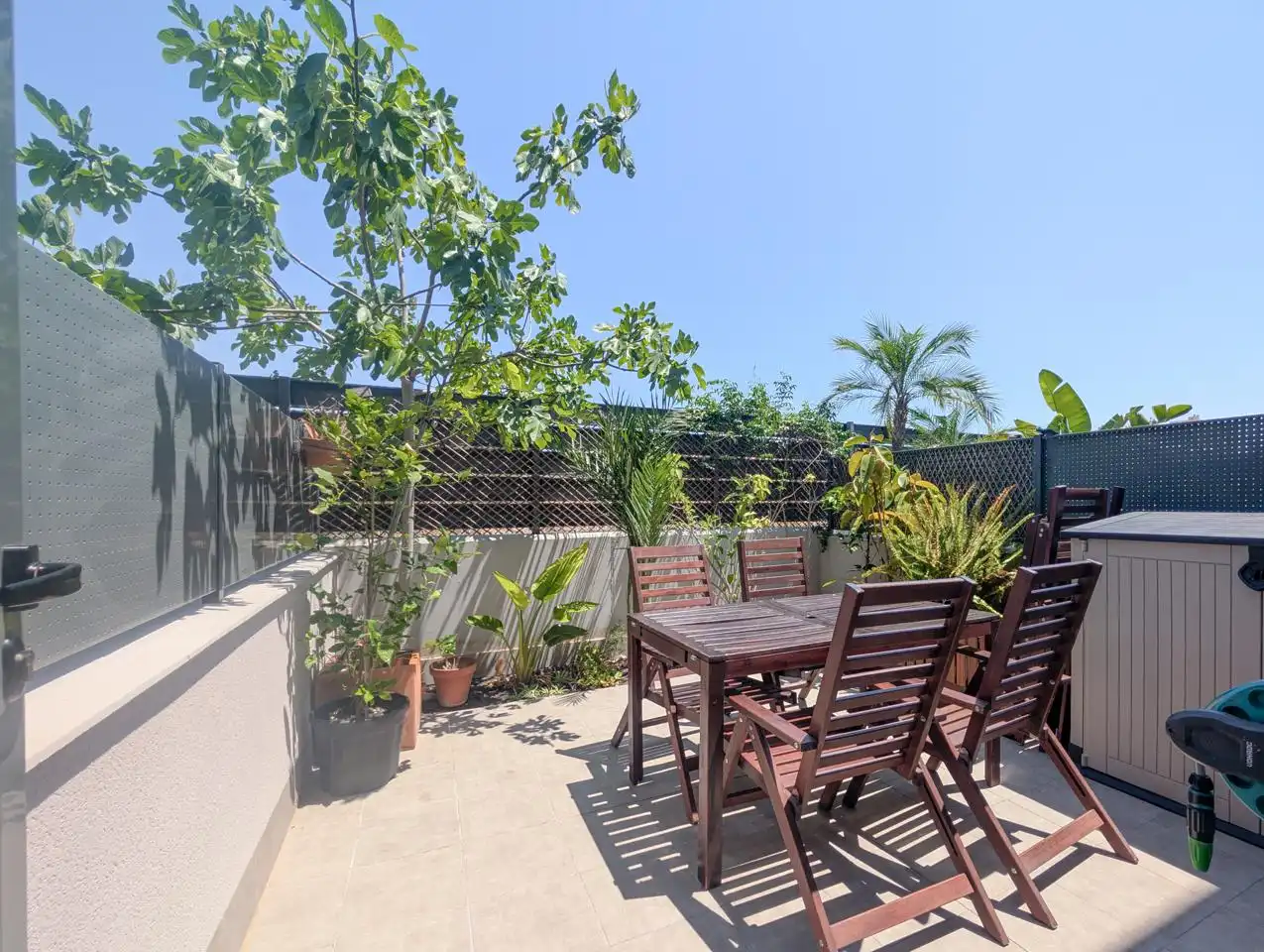 Terraza de Casa adosada en venta en Santa Pola con Aire acondicionado, Calefacción y Parquet