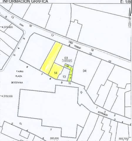 Terreno residencial en Venta en Plaza de España, 10 en Motilla del Palancar