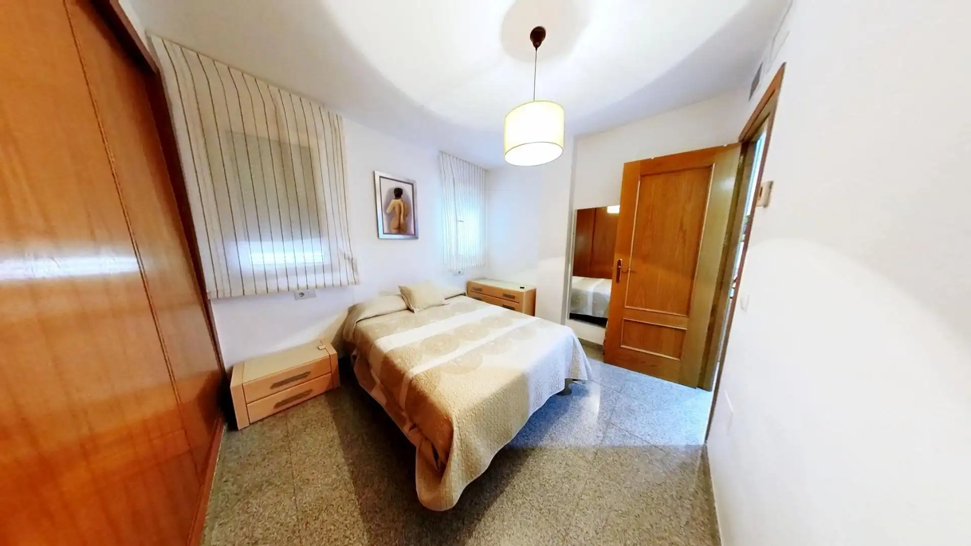 Bedroom of Flat for sale in Lújar  with Air Conditioner, Terrace and Balcony