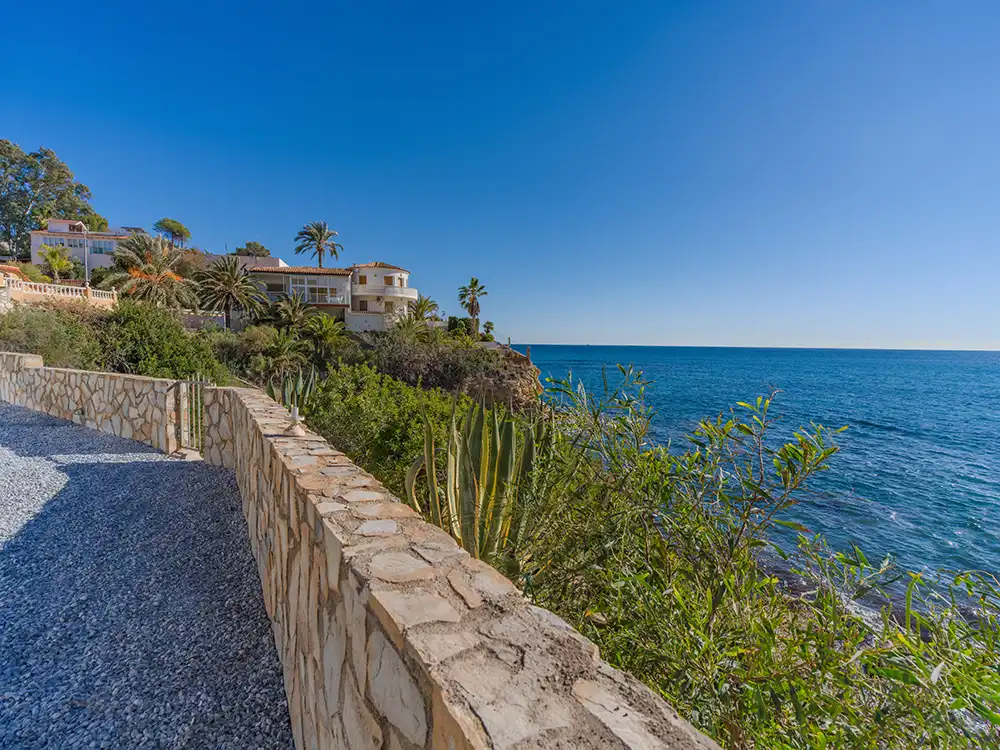 Exterior view of Houses for sale in El Campello  with Air Conditioner, Heating and Private garden